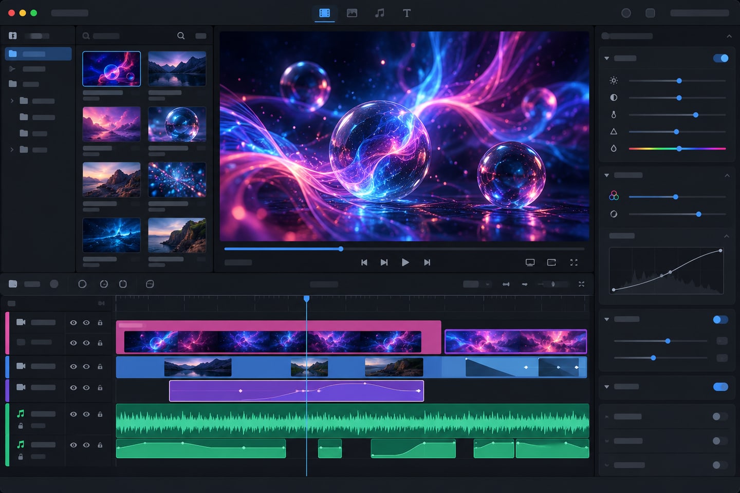 One-click video generation